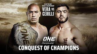 ONE Championship CONQUEST OF CHAMPIONS  ONEHome Event Replay [upl. by Orodisi]