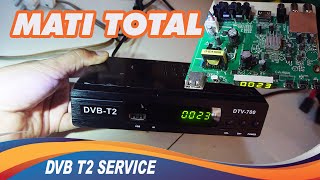 DVB T2 MATI TOTAL SERVICE SET TOP BOX STB RECIEVER TV DIGITAL [upl. by Fennell]