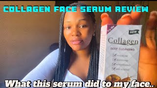 HONEST REVIEW ON COLLAGEN SNAIL FACE SERUM faceserum [upl. by Moyna]