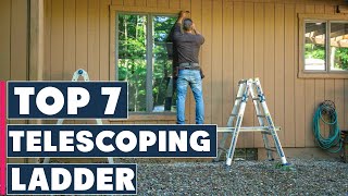 Top 7 Best Telescoping Ladders for Home and Professional Use [upl. by Aitret]