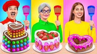 Défi De Cuisine Moi vs GrandMère  Gadgets de Cuisine et Astuces Parentales par Mega DO Challenge [upl. by Lidstone218]