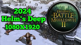 The Lord of The Rings Battle For Middle Earth 2 2024  Helms Deep [upl. by Aicnelav134]