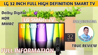 LG 32LQ6360psa Lg Tv Full information LG 32 Inch smart TVLG 32 Inch Full HD TV [upl. by Uhayile597]