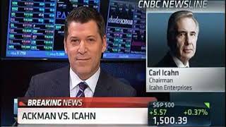 Bill Ackman vs Carl Icahn Showdown on Herbalife [upl. by Atirb565]