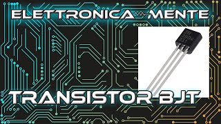 Elettronica  I transistor a giunzione bipolare BJT [upl. by Ysus276]