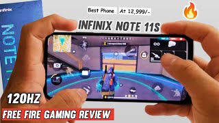 Infinix Note 11s Free Fire Gaming Review  Unboxing infinix Note 11s Free Fire Test Gameplay Ultra [upl. by Tami]