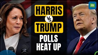 Kamala Harris’ ‘Honeymoon’ Continues Latest Polls Edge Her Over Trump  N18G [upl. by Ynnavoj]