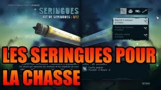 Far Cry 3  Trucs et Astuces  Les seringues pour la chasseSyringes for hunting [upl. by Eltsyrhc]