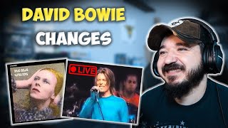 DAVID BOWIE  Changes Studio amp Live from Paris 1999  FIRST TIME HEARING REACTION [upl. by Kariotta]