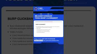 Belajar Tools Burp Clickbandit burpsuite redteam cybersecurity [upl. by Drofiar]