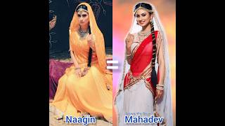 Similar Naagin PART 5 Naagins have similar look in naagin serial from their other serials [upl. by Photima104]