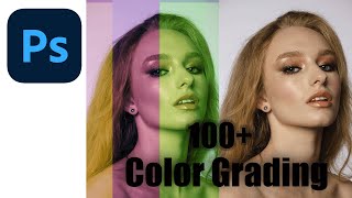 100Color Grading in Adobe photoshop With Used Gradient map  Adobe photoshop tutorial Banglaবাংলা [upl. by Coonan356]