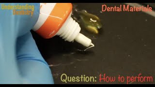 How to Perform a Temporary Cementation of a dental single crown Step by step TUTORIAL Mix cement [upl. by Yreved647]