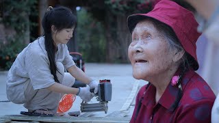 Liziqi is back cooking a happy dinner with grandma on the mountain top [upl. by Akina924]