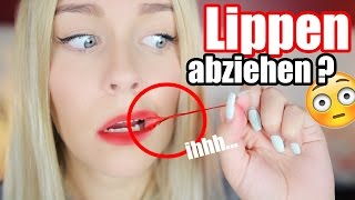 Ich zieh mir meine LIPPEN ab  WTF    VERLOSUNG  Dagi Bee [upl. by Ashjian952]