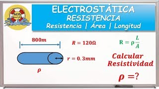 Resistividad de un conductor  Resistividad [upl. by Erodaeht]