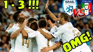 CHE RISCHIO ISRAELE  ITALIA DA INFARTO 1  3 QUALIFICAZIONI MONDIALI RUSSIA 2018 [upl. by Lonny]