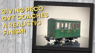 How To Add REALISM to RTR Peco 009 Talyllyn GVT Coach [upl. by Adnulahs653]