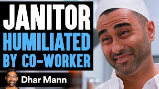 Janitor HUMILIATED By CoWorker Lives To Regret It  Dhar Mann [upl. by Gniw]