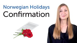 Norwegian Holidays  Confirmation  Konfirmasjon [upl. by Spiros521]