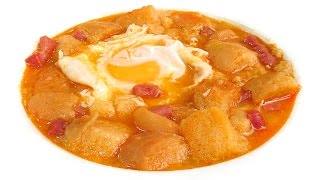 Sopa de Ajo Castellana fácil [upl. by Hilel500]