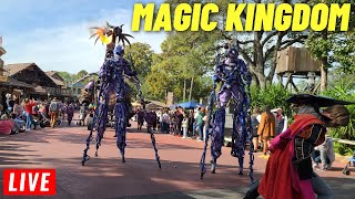 🔴 LIVE Magic Kingdom Friday for rides shows and the parade at Walt Disney World 6212024 [upl. by Enitsed]