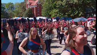 Ole Miss marching band going ro the football stadium sept724 [upl. by Belden]