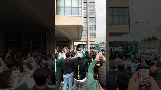 Sporting Clube De Portugal Chegando Alvalade 💚 [upl. by Gerdeen]