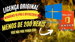 Como ativar windows 10 office 2019 download com licença original permanente [upl. by Michail]