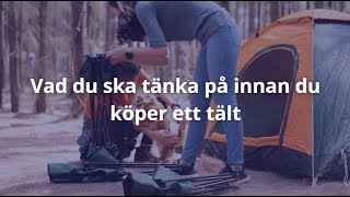 Tält bäst i test 2024 Köpguide [upl. by Heinrike]