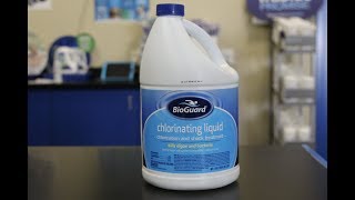 Chlorinating Liquid  Product Talk  American PoolampSpa [upl. by Gnurt]