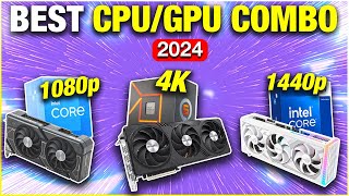 Best CPU amp GPU Combos For Gaming PC Builds 😃 2024 [upl. by Leschen]