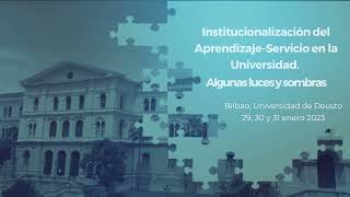 Institucionalización del APyS en tres universidades Programa Uniservitate Hub Sur de Europa [upl. by Zeralda995]