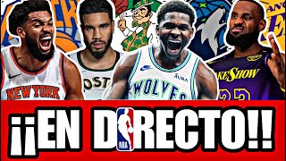 🔴 ¡¡EN DIRECTO​ 🚨​​ KNICKS vs CELTICS  LAKERS vs TIMBERWOLVES 💥​ NBA EN VIVO GRATIS🏀 PASES VIP [upl. by Kaspar441]