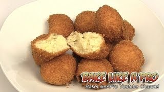 Deep Fried Potato Balls Recipe [upl. by Arleen573]