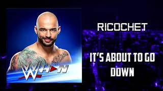 WWE Ricochet  Its About To Go Down Entrance Theme  AE Arena Effects [upl. by Angelle]