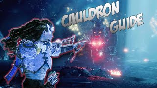 Every Cauldron Walkthrough Guide  Zeta  Xi  Rho  Sigma  Horizon Zero Dawn [upl. by Bette]