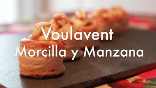 Aperitivos Navideños de Volovanes de Morcilla y Manzana ✅ [upl. by Imas363]