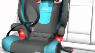 Recaro Monza Kinderautositz mit ISOFIX Einbauanleitung [upl. by Redleh509]