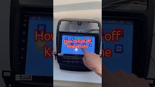 How to set off keypad tone for navitech Acura android navitech [upl. by Fidole411]