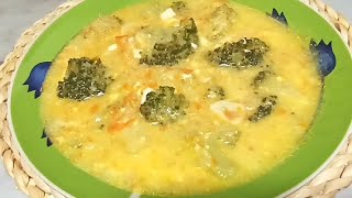 SOPA DE VERDURAS 🥦🥕🧅 muy rica y rápida💨 [upl. by Wyler]