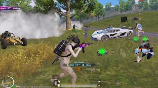 TODAYS NON STOP RUSH ON PRO SQUADS GAMEPLAY 🔥 pubg mobile [upl. by Towney]