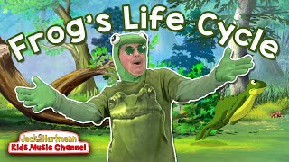 A Frogs Life Cycle  Metamorphosis Song for Kids  Jack Hartmann [upl. by Sitoiganap]