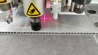 PP Hollow Plastic Cardboard CNC Cutting Machine [upl. by Attem]