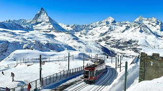 Cab Ride in World’s Most Beautiful Train Journey  Gornergrat Matterhorn Bahn Zermatt Switzerland [upl. by Amarillas]