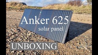 Anker Solar Panel Unboxing Solid Workmanship ankersolix ankersolarpanel anker625 anker757 [upl. by Rockey515]