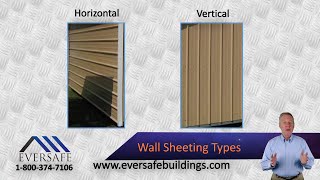 Choosing Your Metal Building Wall Sheeting Type [upl. by Squier188]