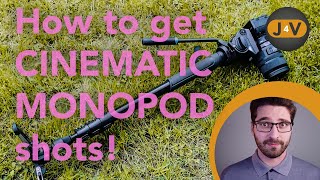 QUICK GUIDE to CINEMATIC Monopod Shots with Benro S4H amp Manfrotto Monopod [upl. by Aicatsue]