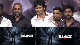 BLACK MOVIE THANKS MEET Jiiva fun speech tentkotta30 [upl. by Gall]