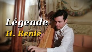 H Renié Légende  Music for Harp ● Andrea Solinas [upl. by Freddie741]